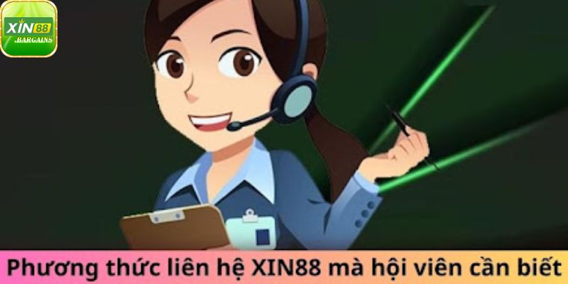4 phương thức liên hệ xin88