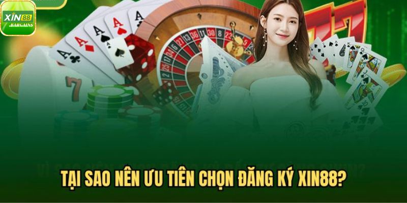 Đăng ký xin88 chơi game giải trí